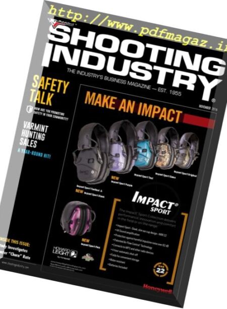Shooting Industry – November 2016 Cover
