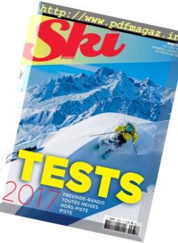 Ski Magazine – Octobre-Novembre 2016