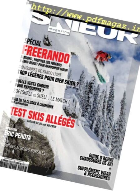 Skieur Magazine – Decembre 2016 Cover