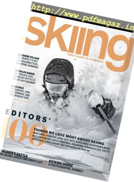 Skiing – Winter 2017 Cover
