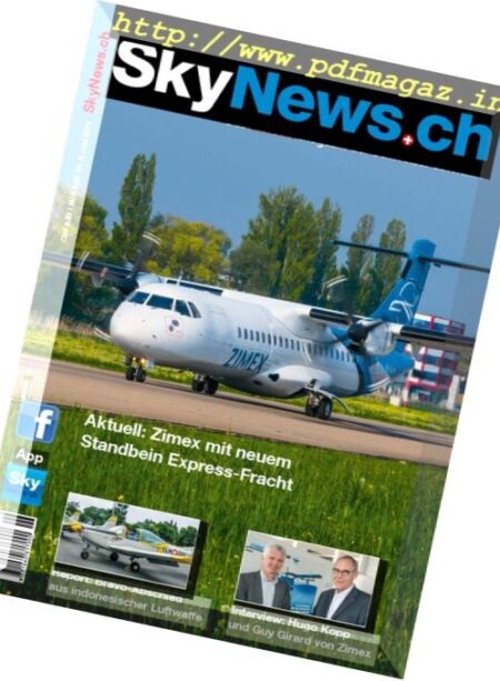 SkyNews.ch – Juni 2016 Cover