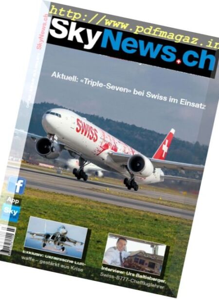 SkyNews.ch – Marz 2016 Cover