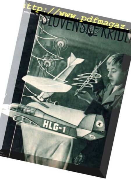 Slovenske Kridla – 1941-12 Cover