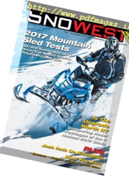 SnoWest Magazine – December 2016