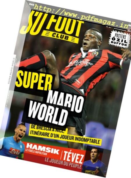 So Foot Club – Decembre 2016 Cover