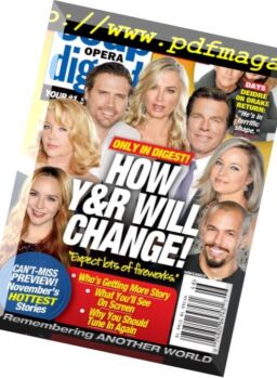 Soap Opera Digest – 14 November 2016