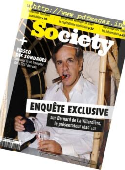 Society – 25 Novembre au 8 Decembre 2016
