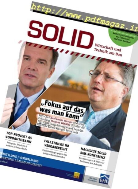 Solid – November 2016 Cover