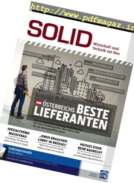 Solid – Oktober 2016 Cover