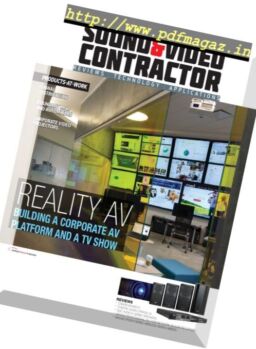 Sound & Video Contractor – September 2016