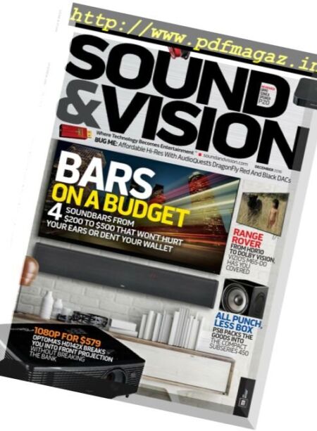 Sound & Vision – December 2016 Cover