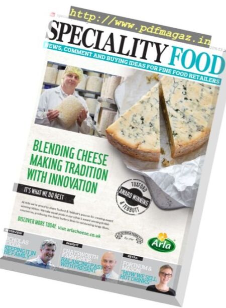 Speciality Food – November-December 2016 Cover
