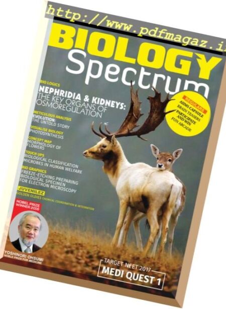 Spectrum Biology – November 2016 Cover