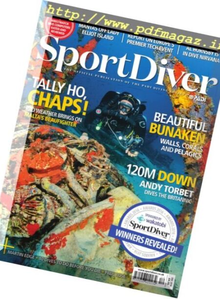 Sport Diver UK – December 2016 Cover