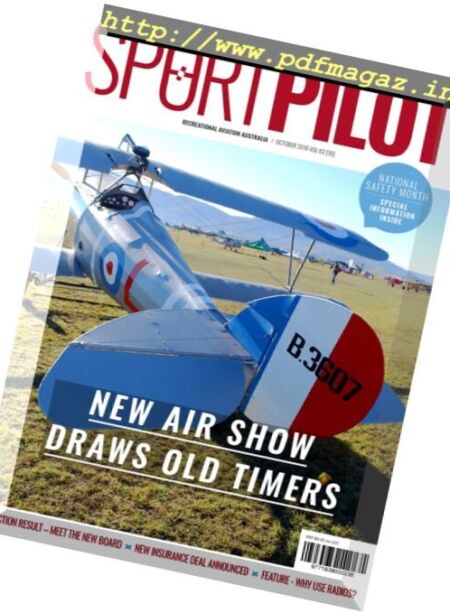 Sport Pilot – October 2016 Cover