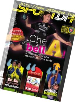 Sportdi+ Magazine – Maggio-Giugno 2016