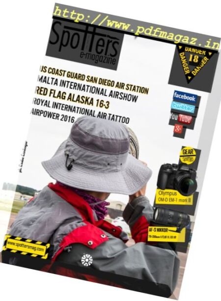 Spotters Magazine – N 18, 2016 Cover