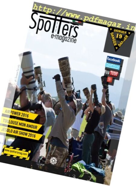 Spotters Magazine – N 19, 2016 Cover
