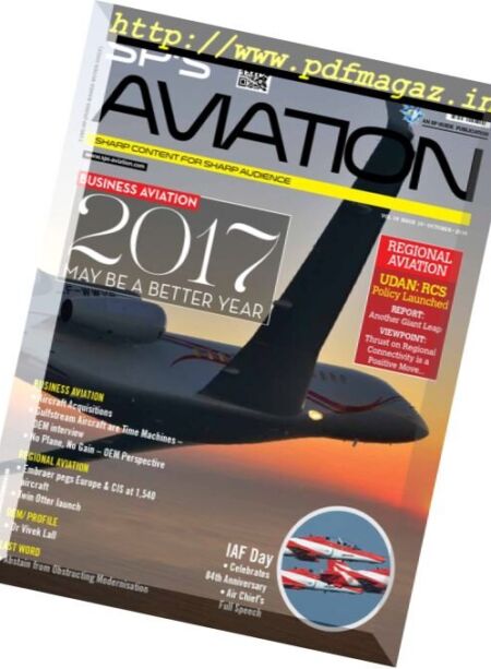 SP’s Aviation – October 2016 Cover