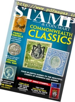 Stamp & Coin Mart – December 2016