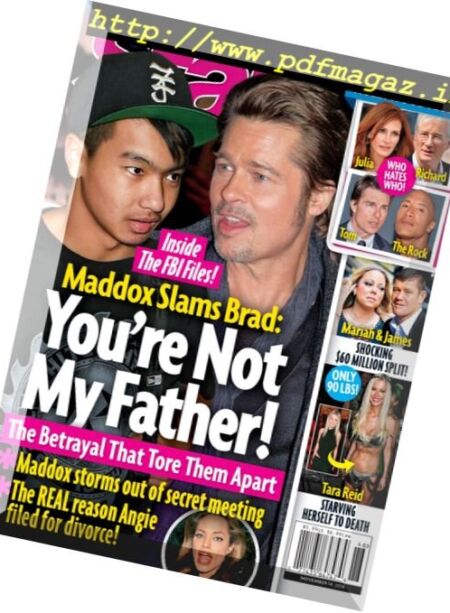 Star Magazine USA – 14 November 2016 Cover