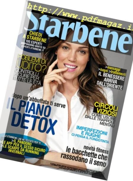 Starbene – 12 Dicembre 2016 Cover