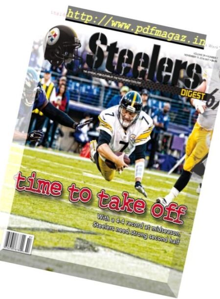 Steelers Digest – 19 November 2016 Cover