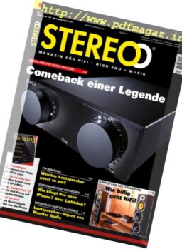 Stereo – Dezember 2016