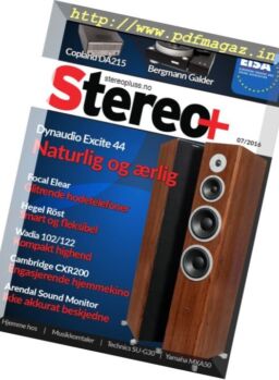 Stereo+ Nr.7, 2016