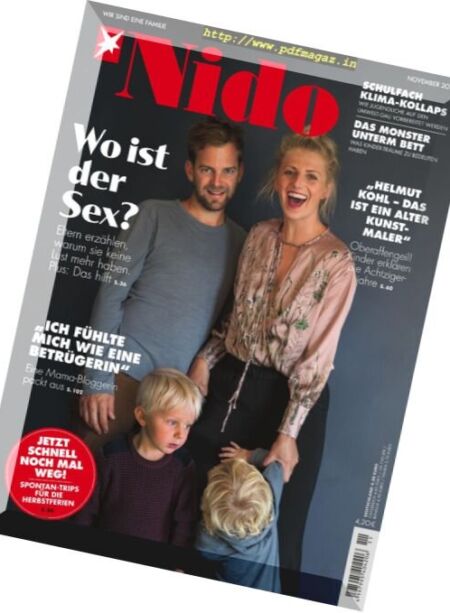 Stern Nido – November 2016 Cover