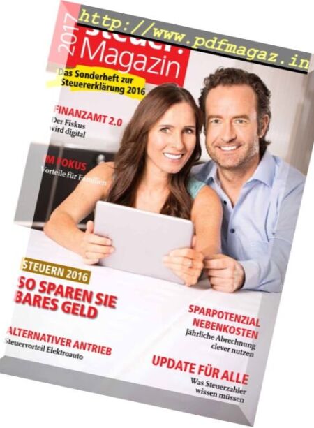 steuer Magazin – 2017 Cover