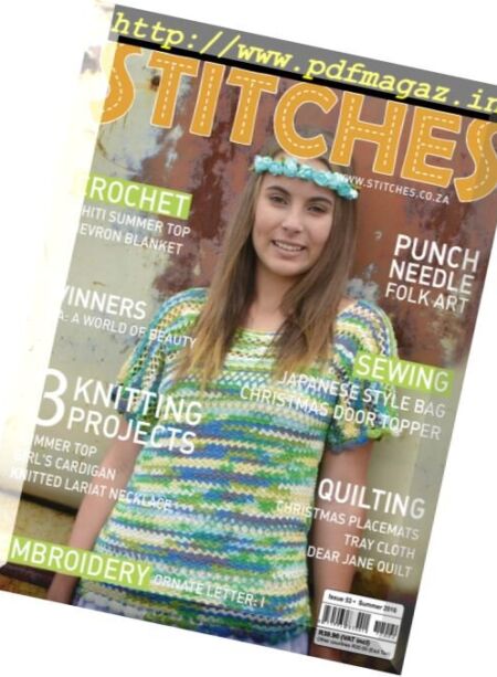 Stitches South Africa – Issue 53, Summer 2016 Cover