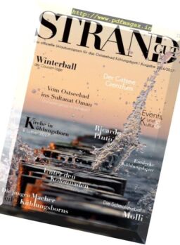 Strandgut Magazin – Winter 2016-Fruhjahr 2017