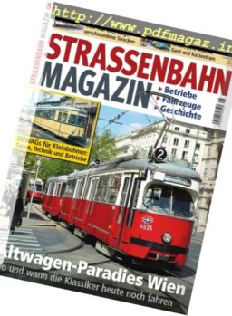 Strassenbahn Magazin – August 2016