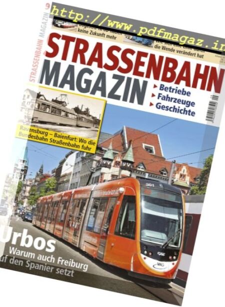 Strassenbahn Magazin – September 2016 Cover