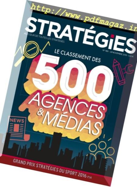 Strategies – 24 Novembre 2016 Cover