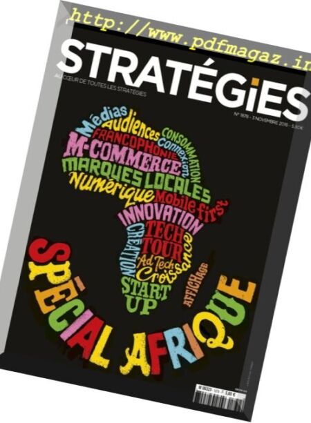 Strategies – 3 Novembre 2016 Cover