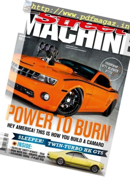 Street Machine – December 2016 Cover
