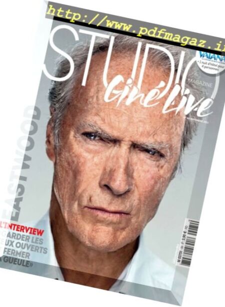 Studio CineLive – Novembre 2016 Cover