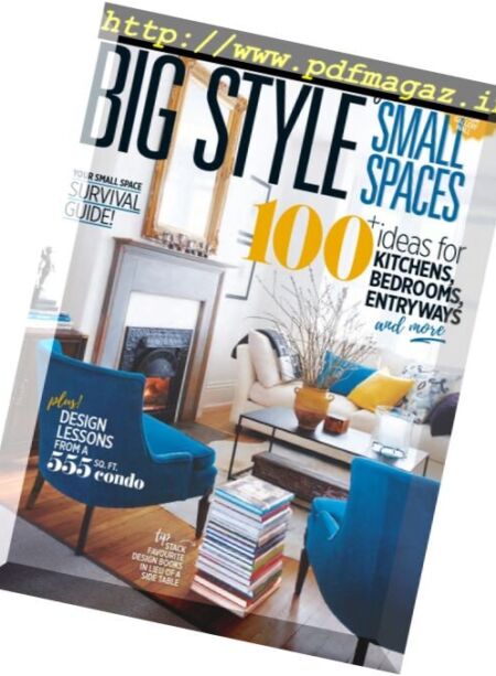 Style at Home Canada – Big Style for Small Spaces Cover