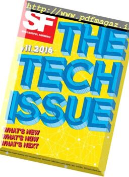 Successful Farming – The Tech Issue – Mid-November 2016