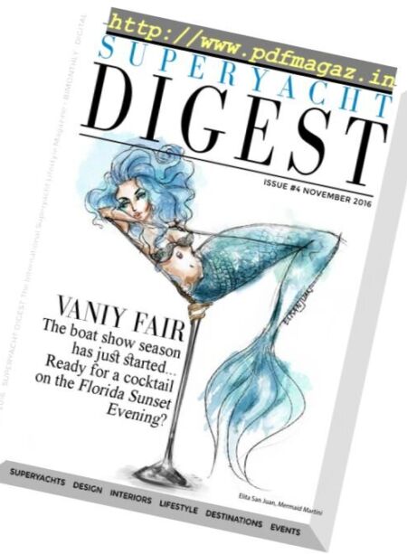 Superyacht Digest – November 2016 Cover