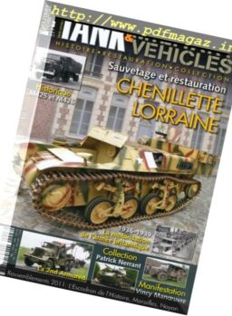 Tank & Military Vehicles – Decembre-Janvier 2012