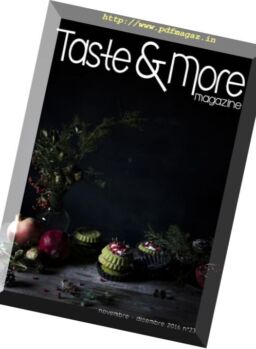 Taste & More – Novembre-Decembre 2016