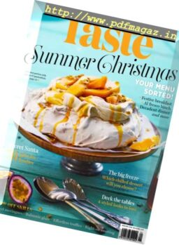 Taste New Zealand – November-December 2016