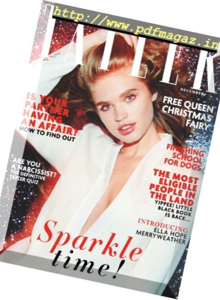 Tatler UK – December 2016 Cover