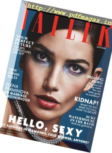 Tatler UK – January 2017 Cover
