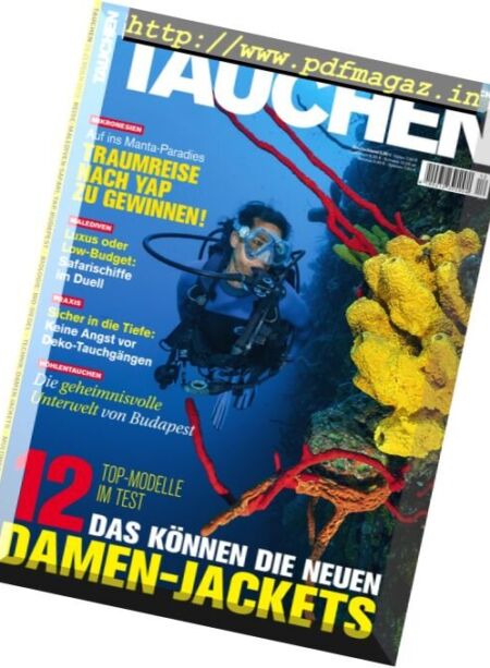Tauchen – Dezember 2016 Cover
