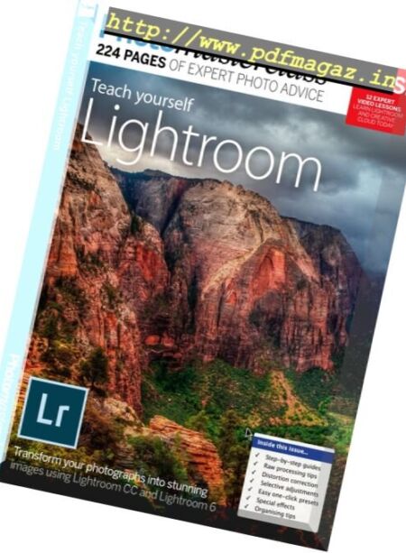 Teach Yourself Lightroom – 2016 Cover