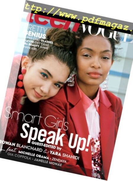 Teen Vogue – December 2016 Cover